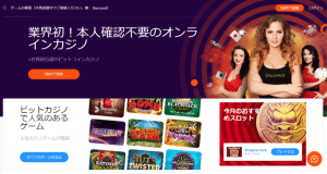 オンラインカジノ　ビットカジノ　オファー